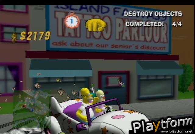 The Simpsons Road Rage (Xbox)
