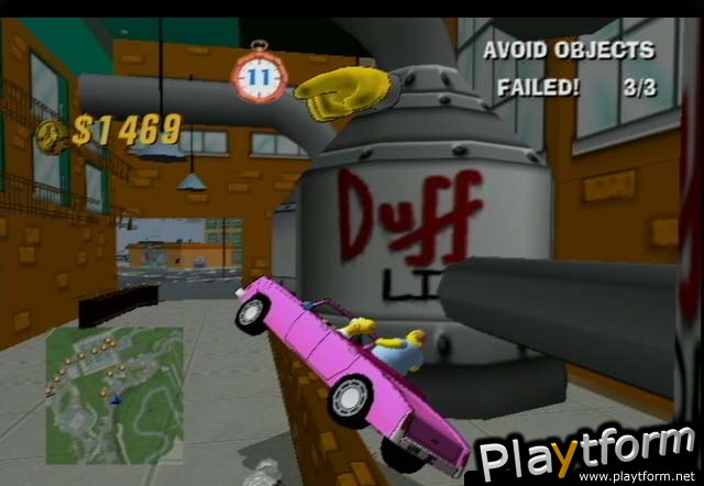 The Simpsons Road Rage (Xbox)