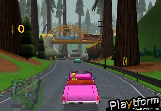 The Simpsons Road Rage (Xbox)