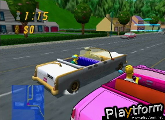 The Simpsons Road Rage (PlayStation 2)