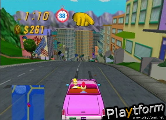 The Simpsons Road Rage (PlayStation 2)