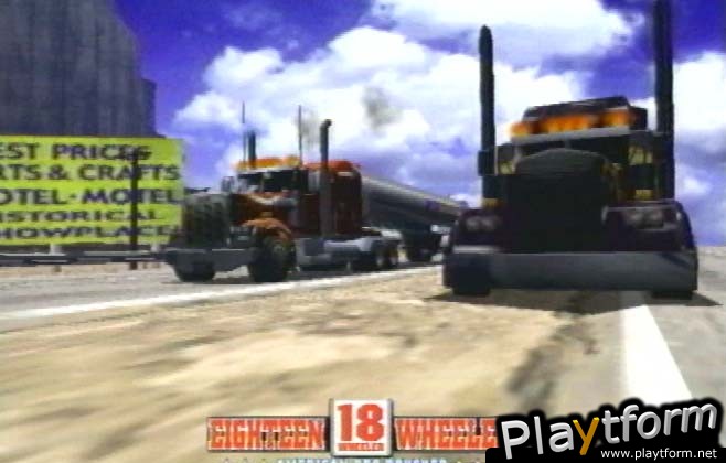 18 Wheeler: American Pro Trucker (PlayStation 2)