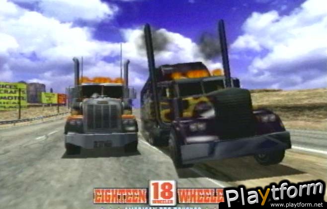 18 Wheeler: American Pro Trucker (PlayStation 2)