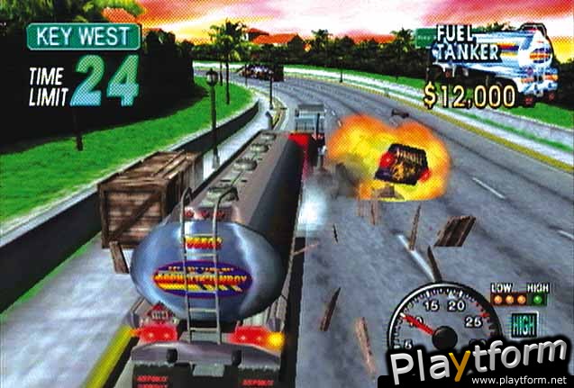 18 Wheeler: American Pro Trucker (PlayStation 2)