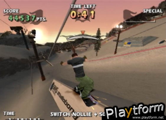 Shaun Palmer's Pro Snowboarder (PlayStation 2)