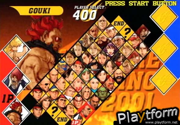 Capcom vs. SNK 2: Mark of the Millennium 2001 (PlayStation 2)