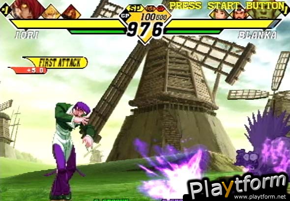 Capcom vs. SNK 2: Mark of the Millennium 2001 (PlayStation 2)