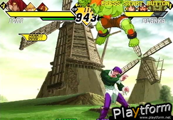 Capcom vs. SNK 2: Mark of the Millennium 2001 (PlayStation 2)