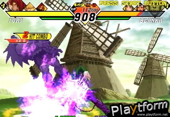 Capcom vs. SNK 2: Mark of the Millennium 2001 (PlayStation 2)