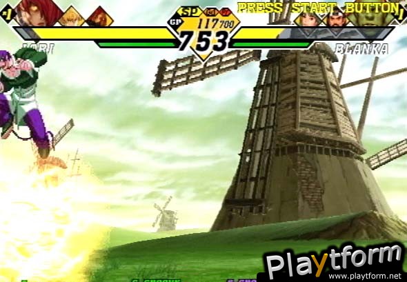 Capcom vs. SNK 2: Mark of the Millennium 2001 (PlayStation 2)