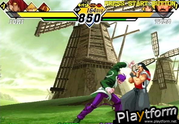 Capcom vs. SNK 2: Mark of the Millennium 2001 (PlayStation 2)
