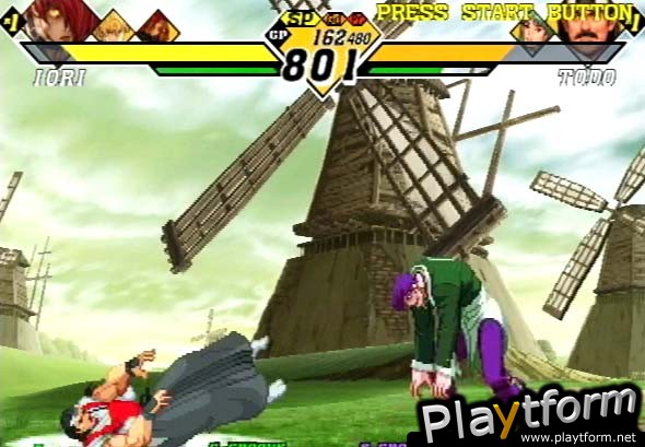 Capcom vs. SNK 2: Mark of the Millennium 2001 (PlayStation 2)