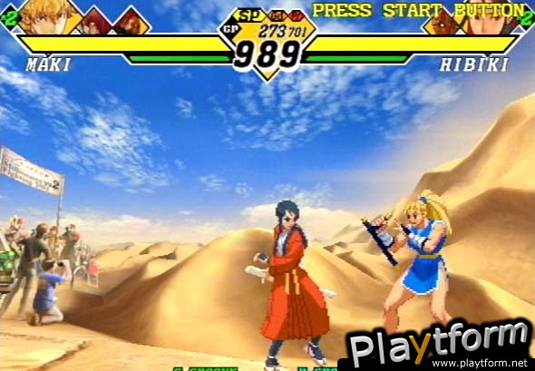 Capcom vs. SNK 2: Mark of the Millennium 2001 (PlayStation 2)
