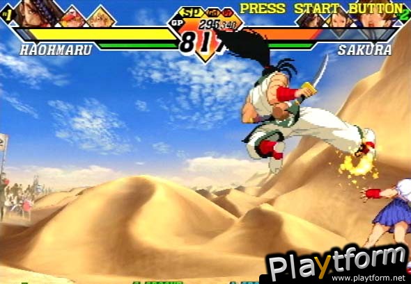 Capcom vs. SNK 2: Mark of the Millennium 2001 (PlayStation 2)