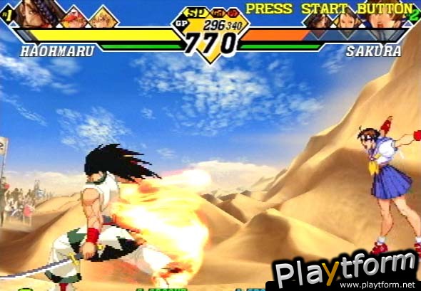Capcom vs. SNK 2: Mark of the Millennium 2001 (PlayStation 2)
