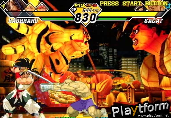 Capcom vs. SNK 2: Mark of the Millennium 2001 (PlayStation 2)