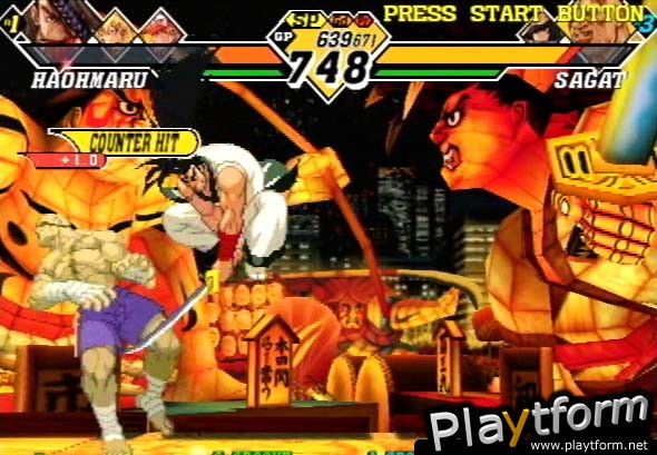 Capcom vs. SNK 2: Mark of the Millennium 2001 (PlayStation 2)