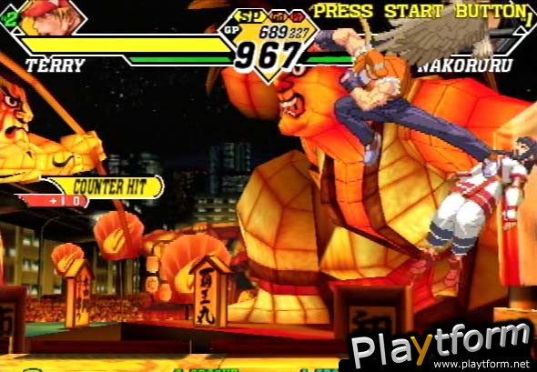 Capcom vs. SNK 2: Mark of the Millennium 2001 (PlayStation 2)