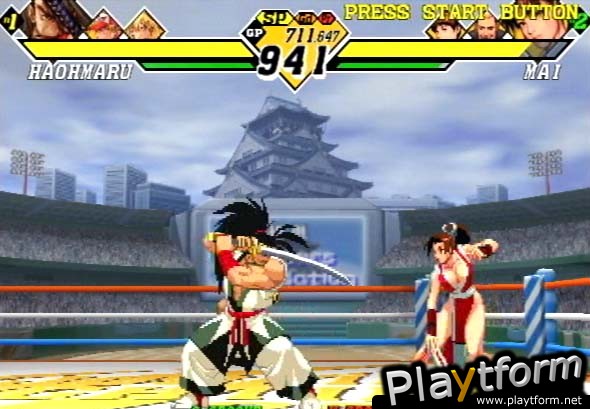 Capcom vs. SNK 2: Mark of the Millennium 2001 (PlayStation 2)