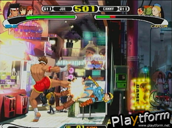 Capcom vs. SNK 2: Mark of the Millennium 2001 (PlayStation 2)