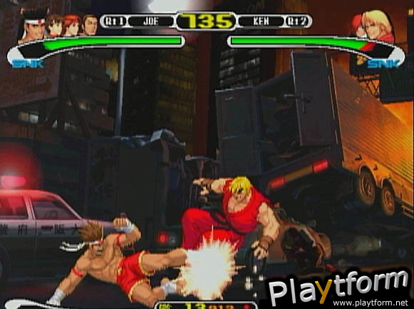Capcom vs. SNK 2: Mark of the Millennium 2001 (PlayStation 2)