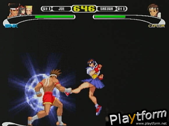 Capcom vs. SNK 2: Mark of the Millennium 2001 (PlayStation 2)