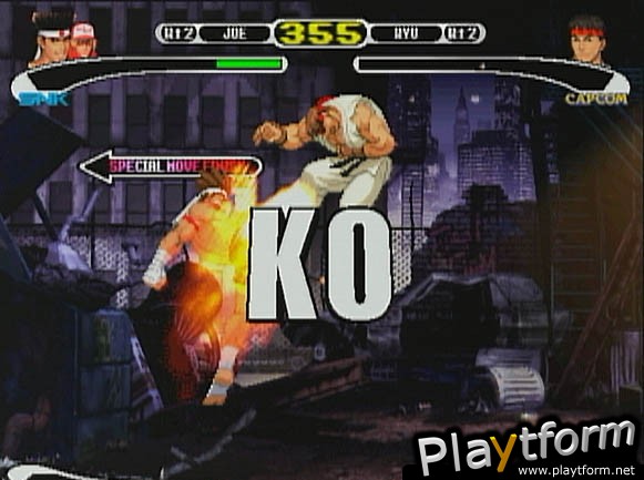 Capcom vs. SNK 2: Mark of the Millennium 2001 (PlayStation 2)