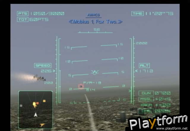 Ace Combat 04: Shattered Skies (PlayStation 2)