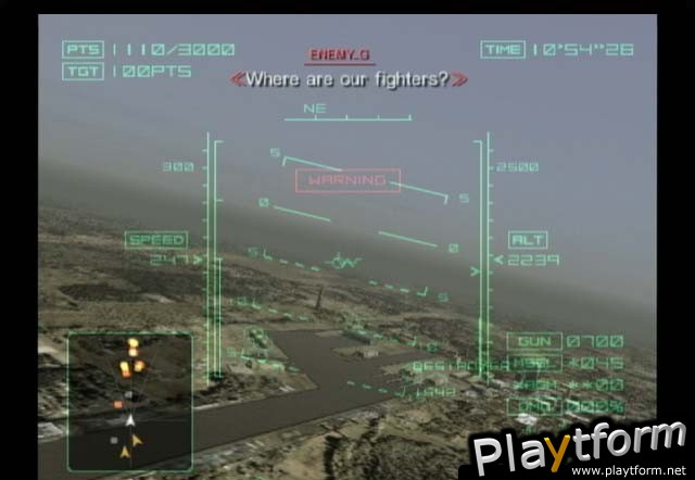 Ace Combat 04: Shattered Skies (PlayStation 2)