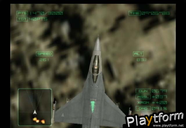 Ace Combat 04: Shattered Skies (PlayStation 2)