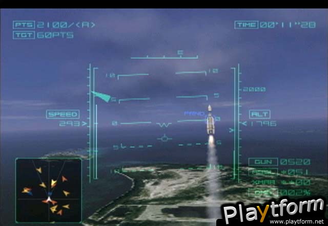 Ace Combat 04: Shattered Skies (PlayStation 2)