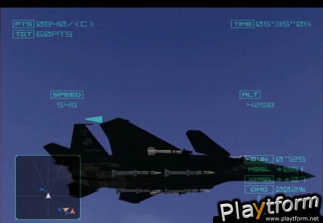 Ace Combat 04: Shattered Skies (PlayStation 2)