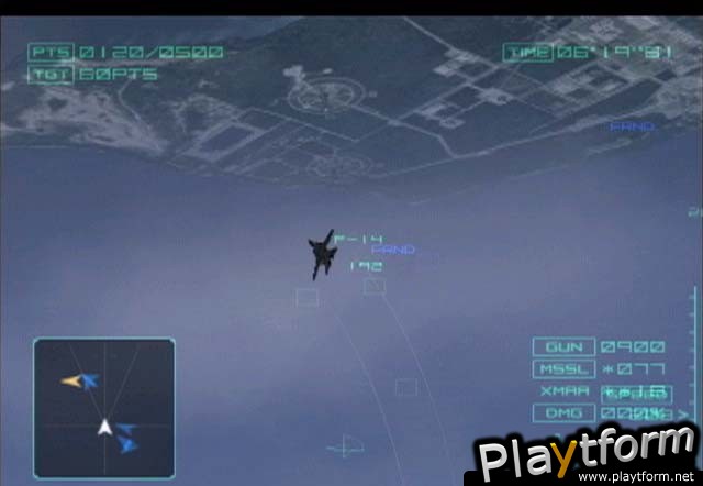 Ace Combat 04: Shattered Skies (PlayStation 2)