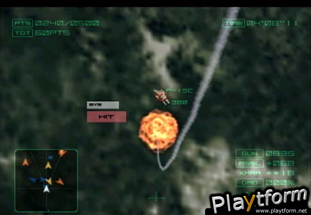 Ace Combat 04: Shattered Skies (PlayStation 2)