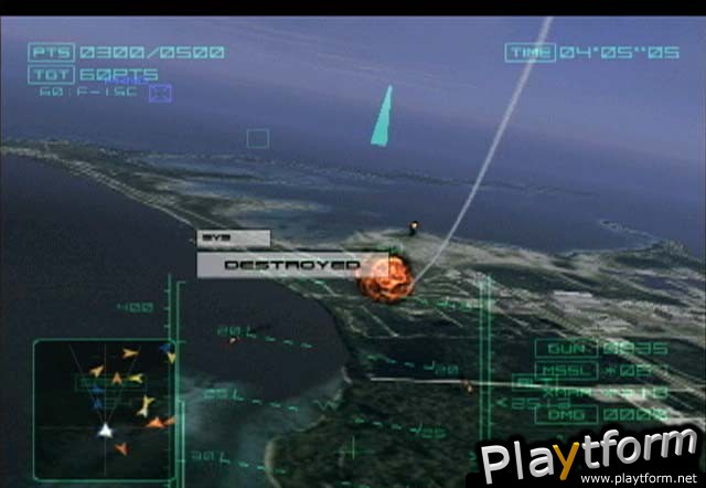 Ace Combat 04: Shattered Skies (PlayStation 2)