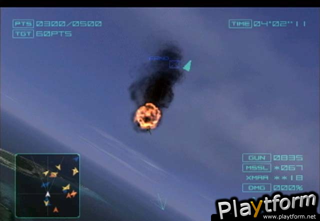 Ace Combat 04: Shattered Skies (PlayStation 2)