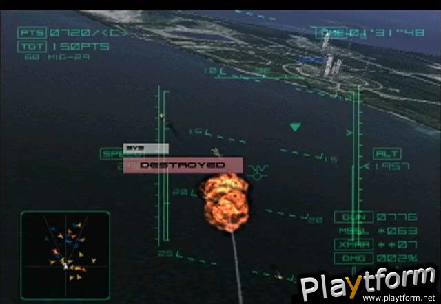 Ace Combat 04: Shattered Skies (PlayStation 2)