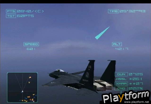 Ace Combat 04: Shattered Skies (PlayStation 2)