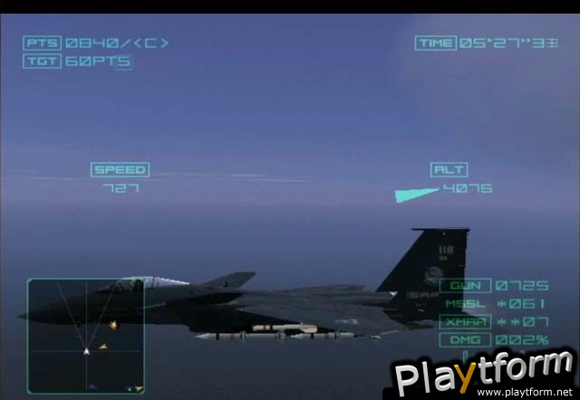 Ace Combat 04: Shattered Skies (PlayStation 2)