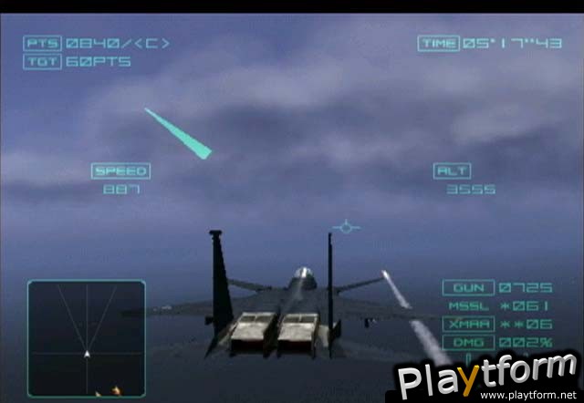 Ace Combat 04: Shattered Skies (PlayStation 2)