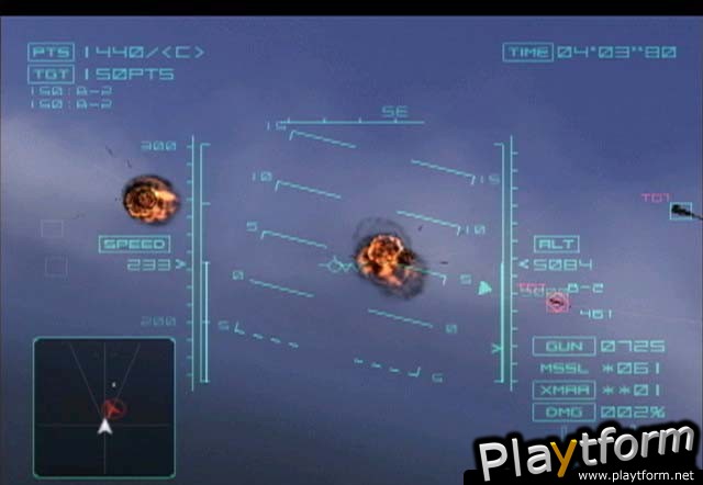 Ace Combat 04: Shattered Skies (PlayStation 2)