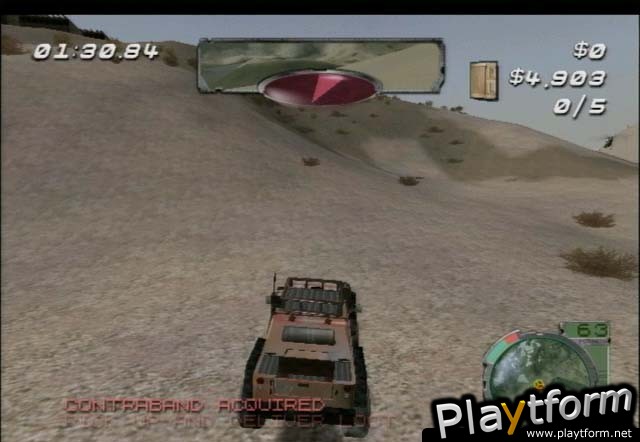Smuggler's Run 2: Hostile Territory (PlayStation 2)