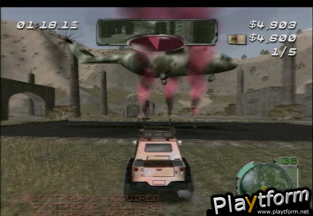 Smuggler's Run 2: Hostile Territory (PlayStation 2)