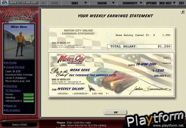 Motor City Online (PC)
