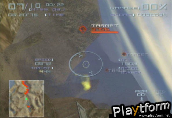 Top Gun: Combat Zones (PlayStation 2)