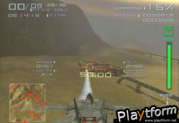 Top Gun: Combat Zones (PlayStation 2)