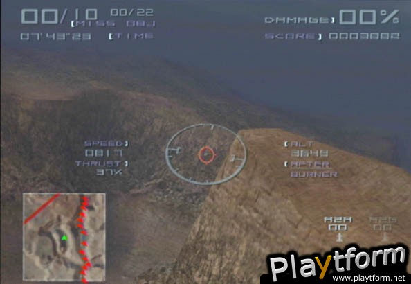 Top Gun: Combat Zones (PlayStation 2)