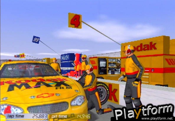 NASCAR Thunder 2002 (PlayStation 2)