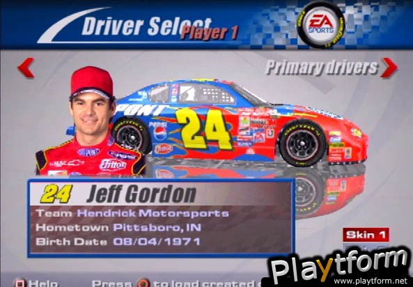 NASCAR Thunder 2002 (PlayStation 2)