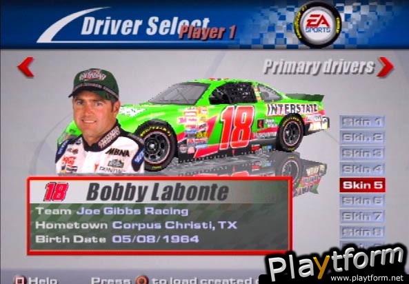NASCAR Thunder 2002 (PlayStation 2)